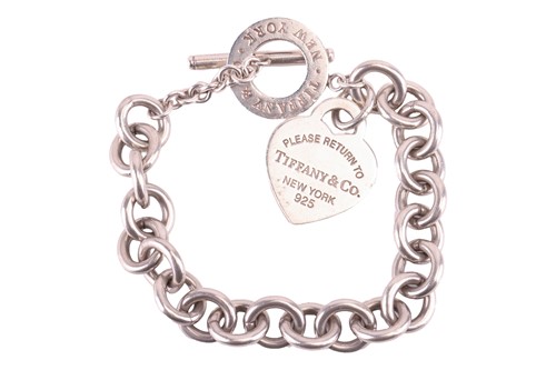 Lot 44 - Tiffany & Co. - a Return to Tiffany heart tag...