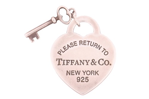 Lot 45 - Tiffany & Co. - a Return to Tiffany heart tag...