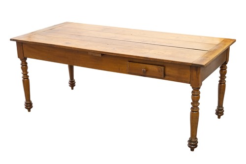 Lot 235 - A 19th-century French cherrywood farmhouse...