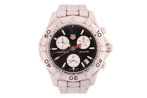 Lot 204 - A Tag Heuer Aquaracer 300m Chronograph steel...