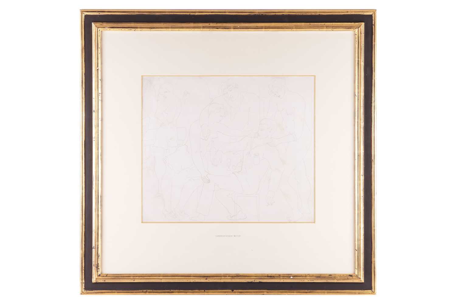 Lot 201 - Christopher Wood (1901-1930), Figures, pencil...