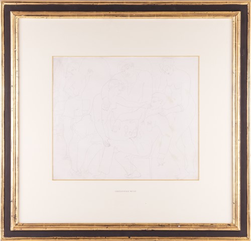 Lot 201 - Christopher Wood (1901-1930), Figures, pencil...