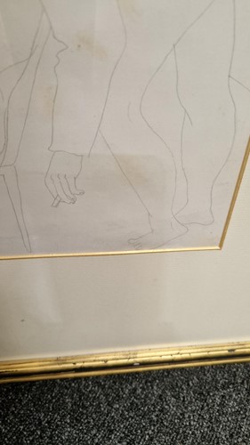 Lot 201 - Christopher Wood (1901-1930), Figures, pencil...