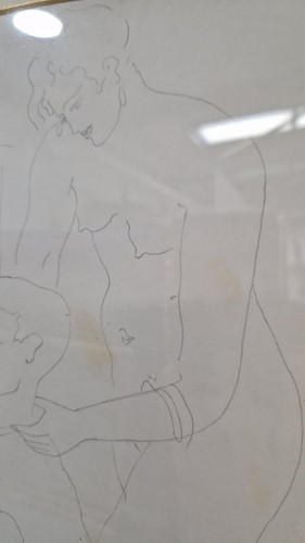 Lot 201 - Christopher Wood (1901-1930), Figures, pencil...