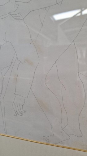 Lot 201 - Christopher Wood (1901-1930), Figures, pencil...