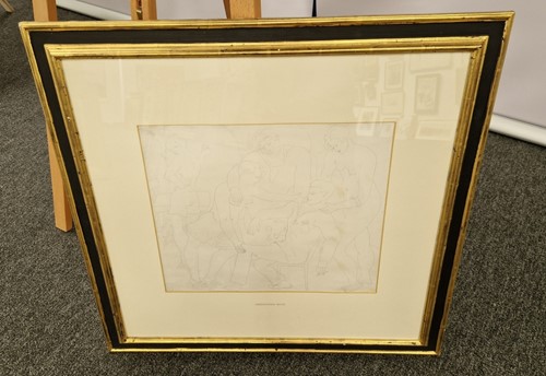 Lot 201 - Christopher Wood (1901-1930), Figures, pencil...
