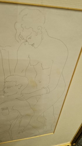 Lot 201 - Christopher Wood (1901-1930), Figures, pencil...