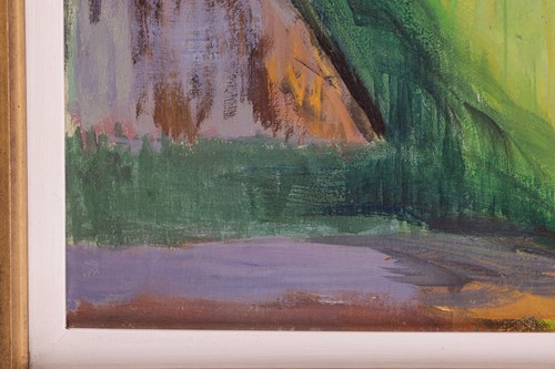 Lot 101 - Phyllis Bray (1911-1991), landscape, oil on...