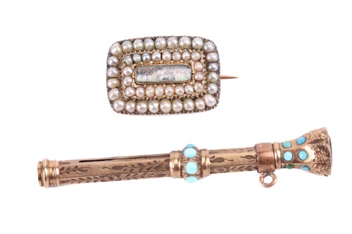 Lot 166 - A collection of Victorian jewellery; including...