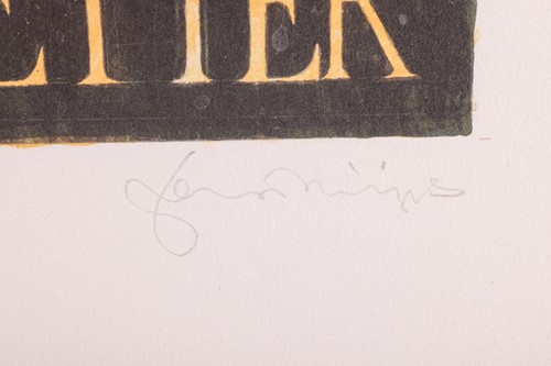 Lot 73 - Tom Phillips CBE RA (1937-2022) British,...