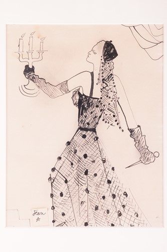 Lot 144 - Jean Cocteau (1889-1963) French, 'Lady Macbeth'...
