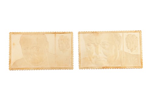 Lot 187 - A set of collectable replicas of Sir Winston...