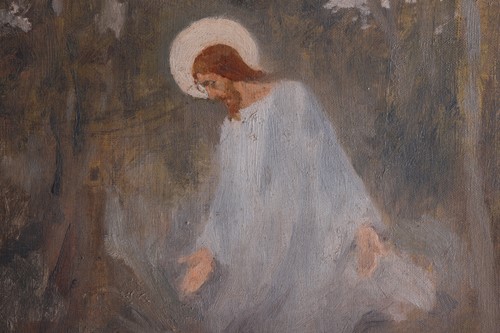 Lot 3 - Edmund Dulac (1882-1953), 'Christ in the...