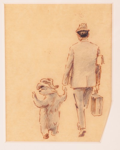 Lot 90 - Fred Banbery (1913-1999), Study for Mr Brown...