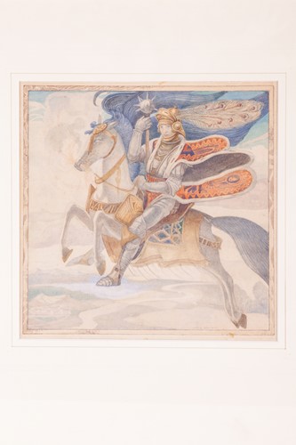 Lot 206 - Cecile Walton (1891-1956), The Prince on the...