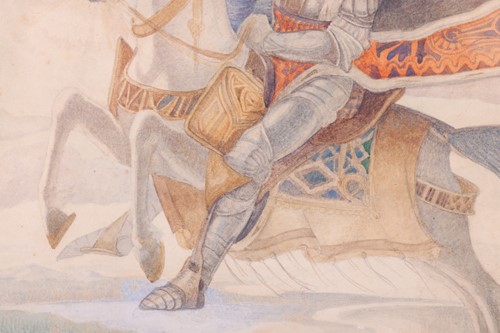 Lot 206 - Cecile Walton (1891-1956), The Prince on the...