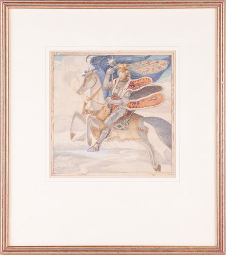 Lot 206 - Cecile Walton (1891-1956), The Prince on the...