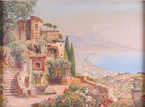 Lot 11 - Alois Arnegger (1879– 1963) Austrian, 'Blick...