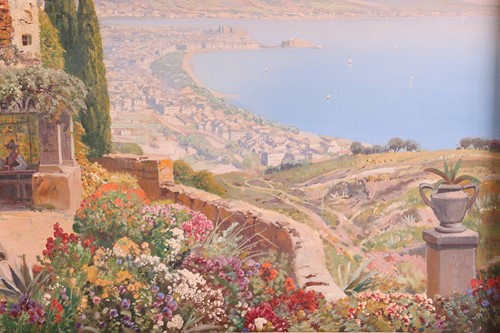 Lot 11 - Alois Arnegger (1879– 1963) Austrian, 'Blick...