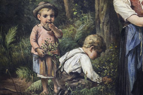 Lot 40 - Rosa Schweninger (1849-1918) Austrian, 'Die...