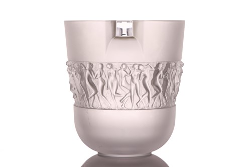 Lot 261 - A large Lalique 'Bacchantes' frosted glass...