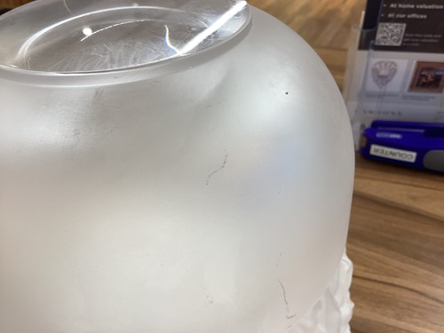 Lot 261 - A large Lalique 'Bacchantes' frosted glass...