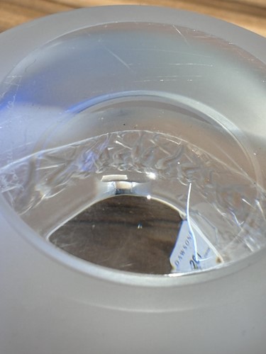 Lot 261 - A large Lalique 'Bacchantes' frosted glass...