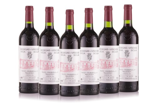 Lot 312 - Six Bottles of Bodegas y Vinedos Vega Siclia,...