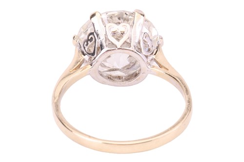 Lot 135 - A 5.75ct diamond solitaire ring, featuring a...