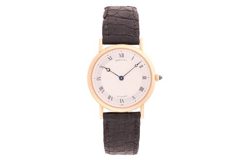 Lot 166 - A Breguet Classique 3500 18ct gold dress watch....