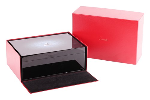 Lot 157 - Cartier - a plane motif watch storage box,...