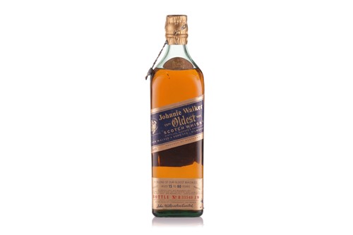 Lot 335 - A Bottle of Johnnie Walker Blue Label Oldest...