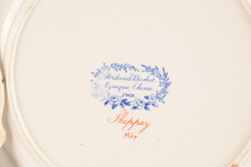 Lot 46 - JWR Ridgway, "Portland Basket" No1547 a part...