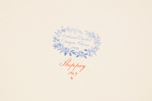 Lot 46 - JWR Ridgway, "Portland Basket" No1547 a part...