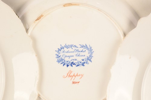 Lot 46 - JWR Ridgway, "Portland Basket" No1547 a part...