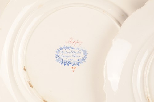 Lot 46 - JWR Ridgway, "Portland Basket" No1547 a part...