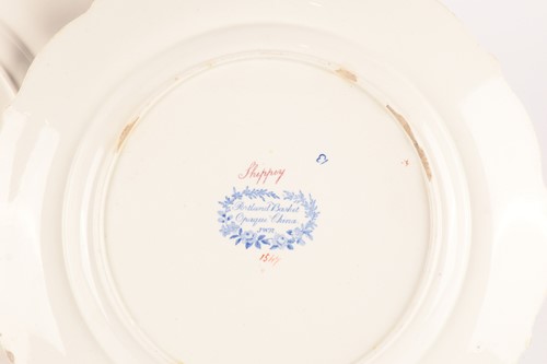 Lot 46 - JWR Ridgway, "Portland Basket" No1547 a part...