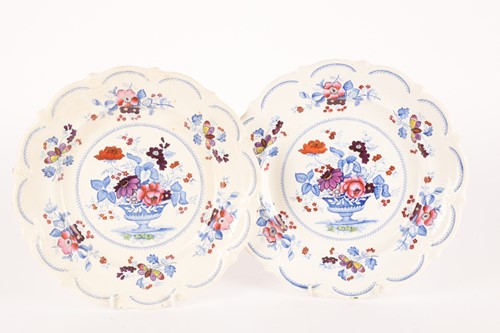 Lot 46 - JWR Ridgway, "Portland Basket" No1547 a part...