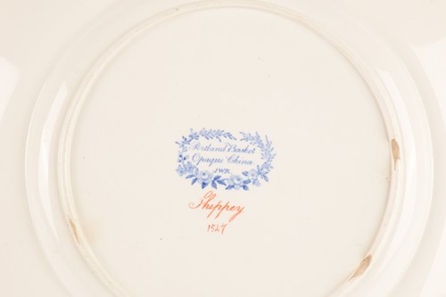 Lot 46 - JWR Ridgway, "Portland Basket" No1547 a part...