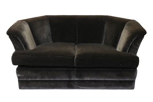 Lot 107 - Gascoigne Designs; a two-seat sofa, with...