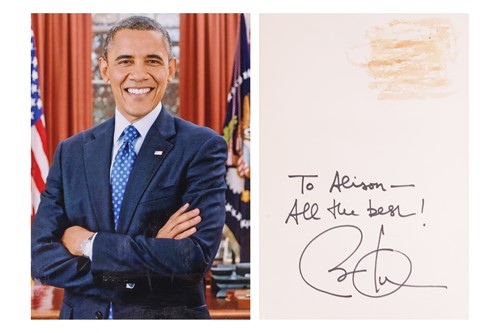 Lot 47 - Barack Obama (b.1961) 44th US President, a...