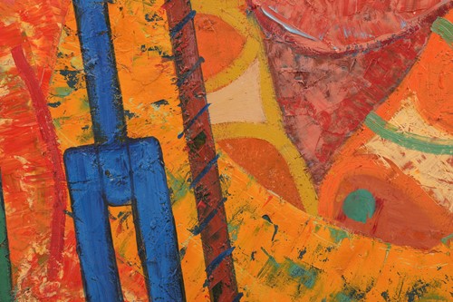 Lot 25 - John Hopkinson (b.1941), 'Fishworker'...