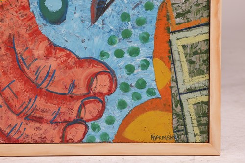 Lot 25 - John Hopkinson (b.1941), 'Fishworker'...