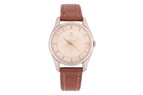 Lot An Omega steel wristwatch Ref: 2504-1 Model:...