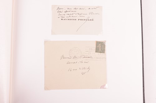Lot 45 - A mixed collection of seven autographs of...