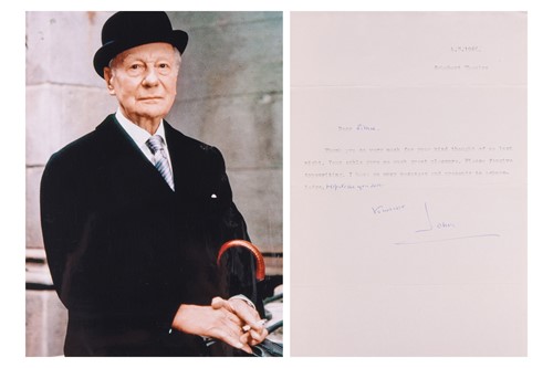 Lot 45 - A mixed collection of seven autographs of...