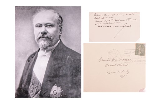 Lot 45 - A mixed collection of seven autographs of...
