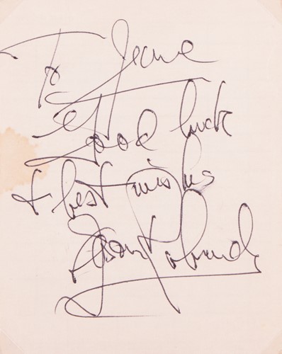 Lot 67 - A collection of eight mixed celebrity and...
