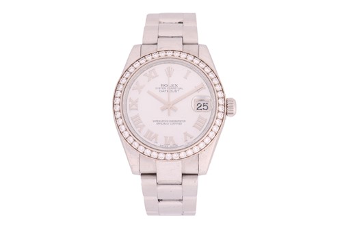 Lot 190 - A Rolex Datejust Midi 31mm lady's watch Ref:...