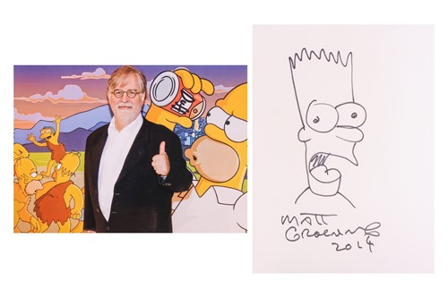 Lot 52 - Matt Groening (b.1954) American animator, a...